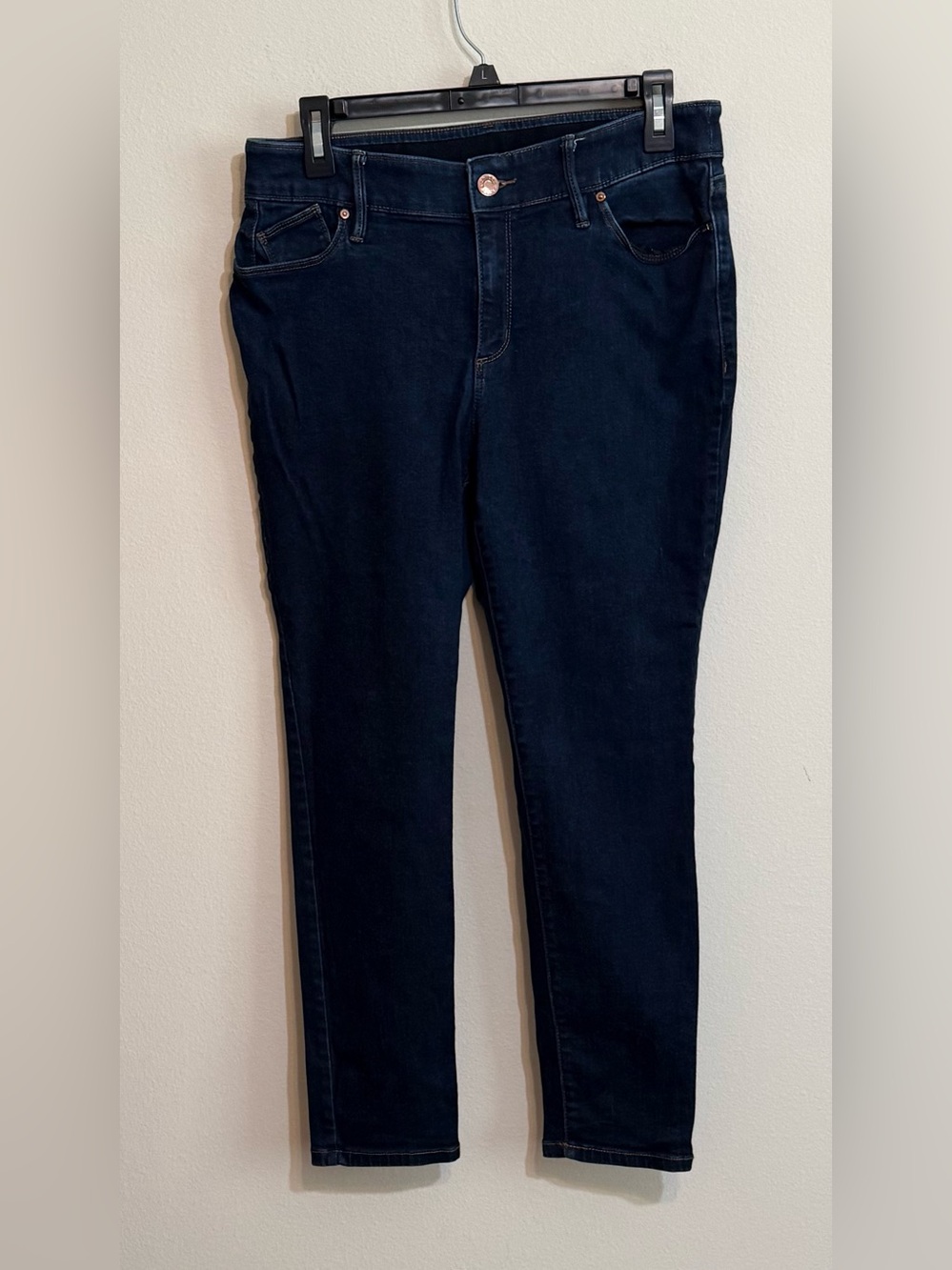 Chico's Deep Navy Skinny Stretch Jeans 1.5P (10P US)